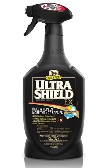 Objednat Nyní Repelent pro koně Absorbine Ultrashield EX, láhev s rozprašovačem 946 ml