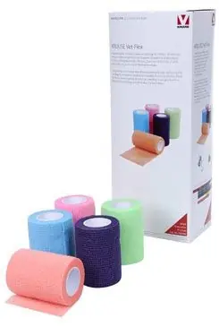 Koupit Online Obinadlo elast. Vet-Flex 7,5cm x 4,5m mix Kruuse 10ks