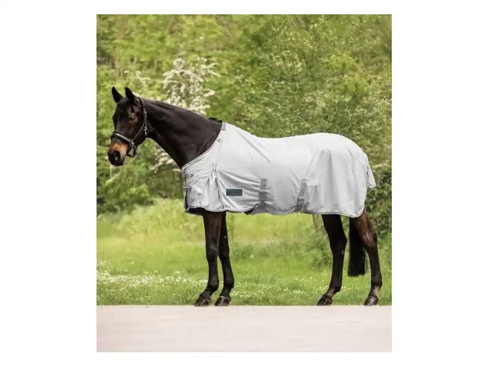 Horká Nabídka Deka proti hmyzu WALDHAUSEN Protect s břichem silver grey/grey 125cm (DOPRODEJ)