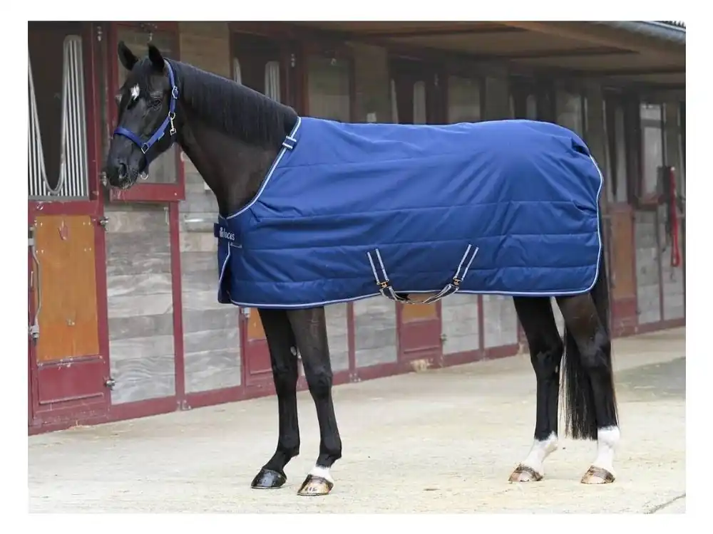Jen Po Omezenou Doba Deka stájová BUCAS Quilt Silk-Feel 150g navy 125cm