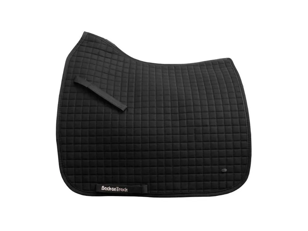 Nová Kolekce Drezurní podsedlová dečka BACK ON TRACK No.I black DR FULL