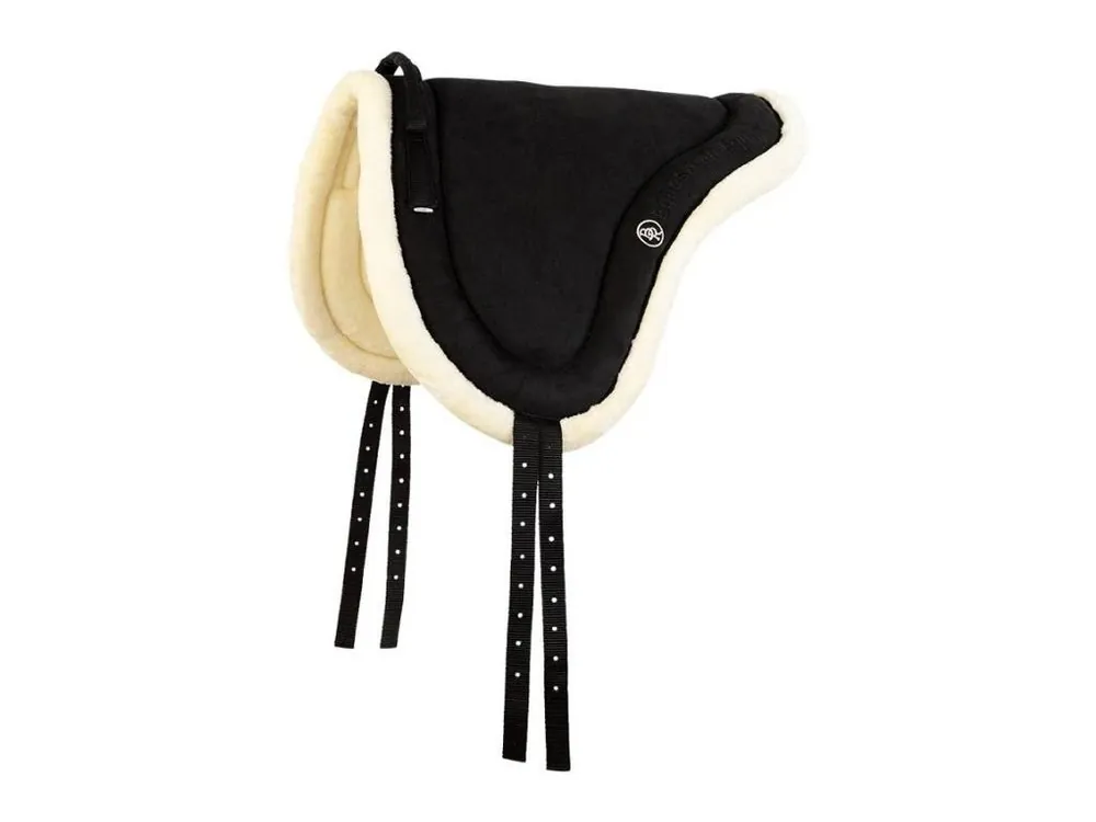 Jezdecký pad BR Artificial Fur black PONY Poslední Šance