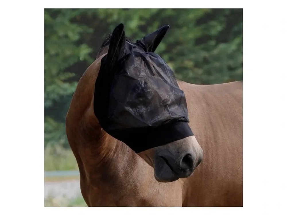 Tovární Cena Maska proti hmyzu UMBRIA EQUITAZIONE Stretch black (XL)