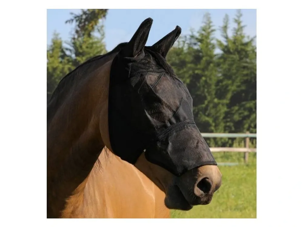 Maska proti hmyzu UMBRIA EQUITAZIONE Zip black (S) Jen Po Omezenou Doba