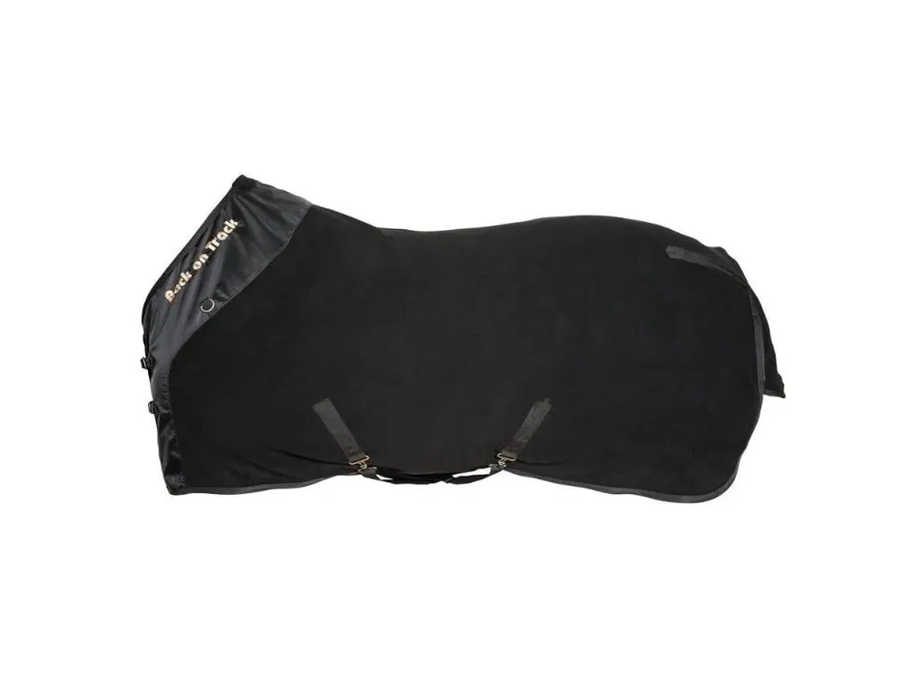 Odpocovací deka BACK ON TRACK Supreme black 165cm Akce