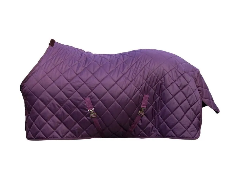 Stájová deka HKM Winter 150g wine red 135cm Oblíbený