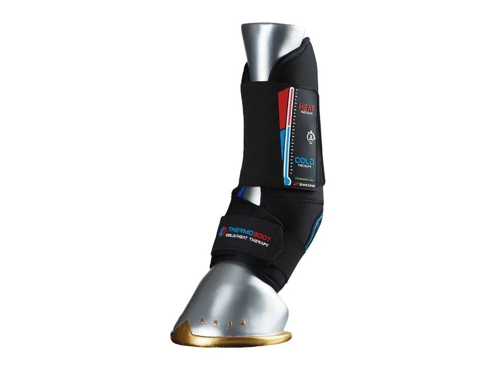 Sezónní Sleva Stájové kamaše ZANDONA Thermoboot Cold/Hot Therapy black (L/XL)