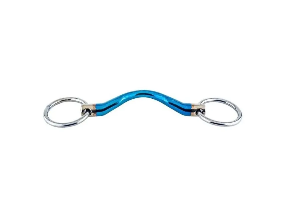 Poslední Šance Udidlo stihlo TRUST Sweet Iron Bradoon Medium Port nelomené 125mm/16mm