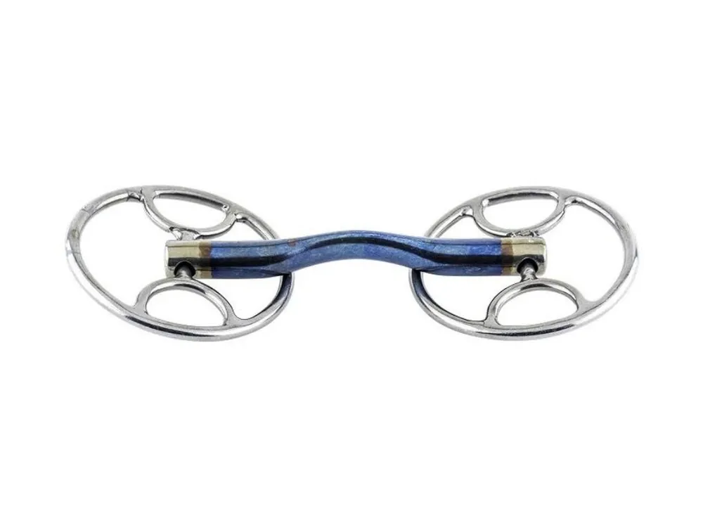 Vysoce Kvalitní Udidlo swivel TRUST Sweet Iron Low Port nelomené 115mm/16mm