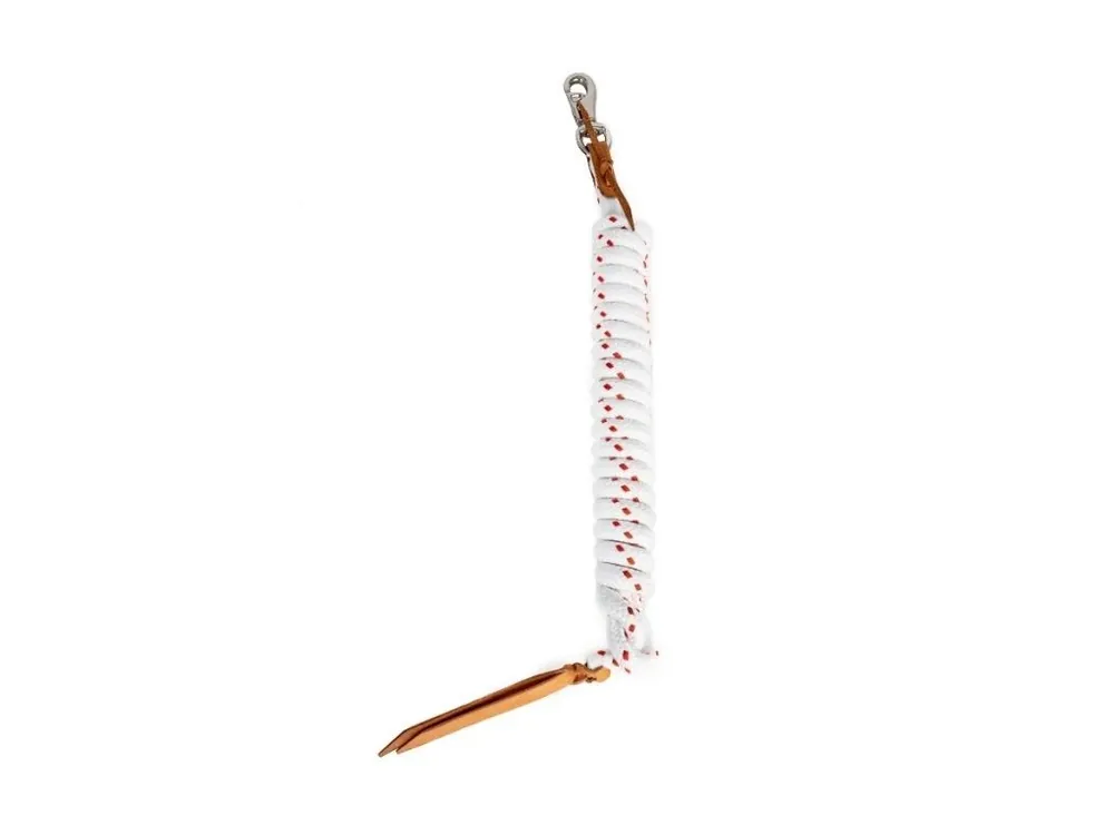 Nakupujte Hned Vodítko pro práci ze země F.R.A. Jarn Leather white/red 6,8m