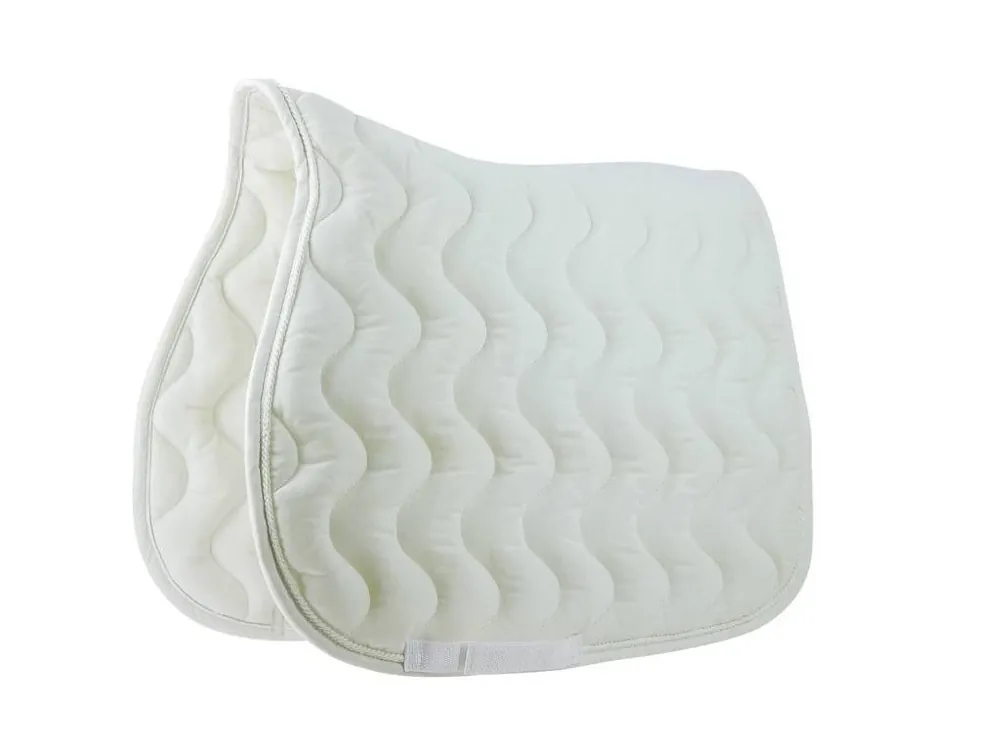 Všestranná podsedlová dečka EQUITHEME Polyfun white/white VS Zlevněný