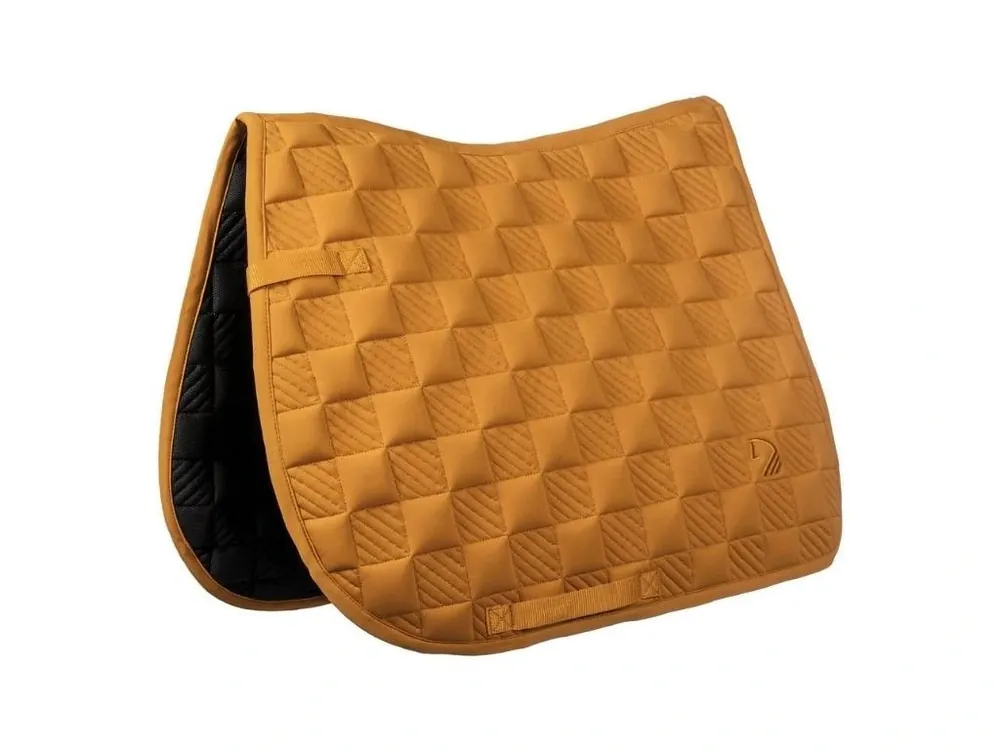Všestranná podsedlová dečka HKM Arezzo Sporty mustard VS Nejlepší Volba