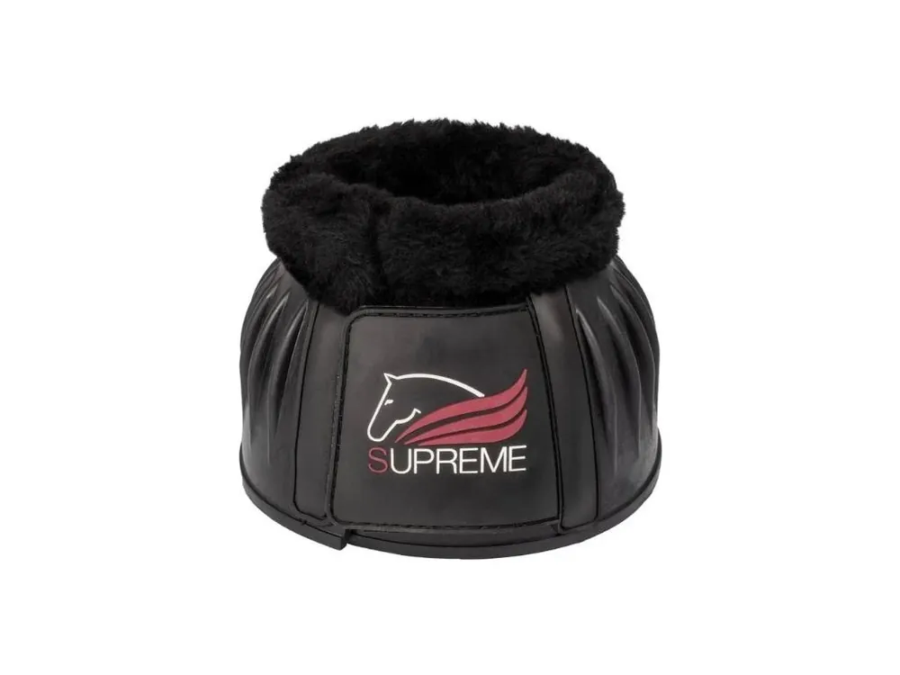 Originální Zvony SUPREME Rubber s beránkem černé (XL)