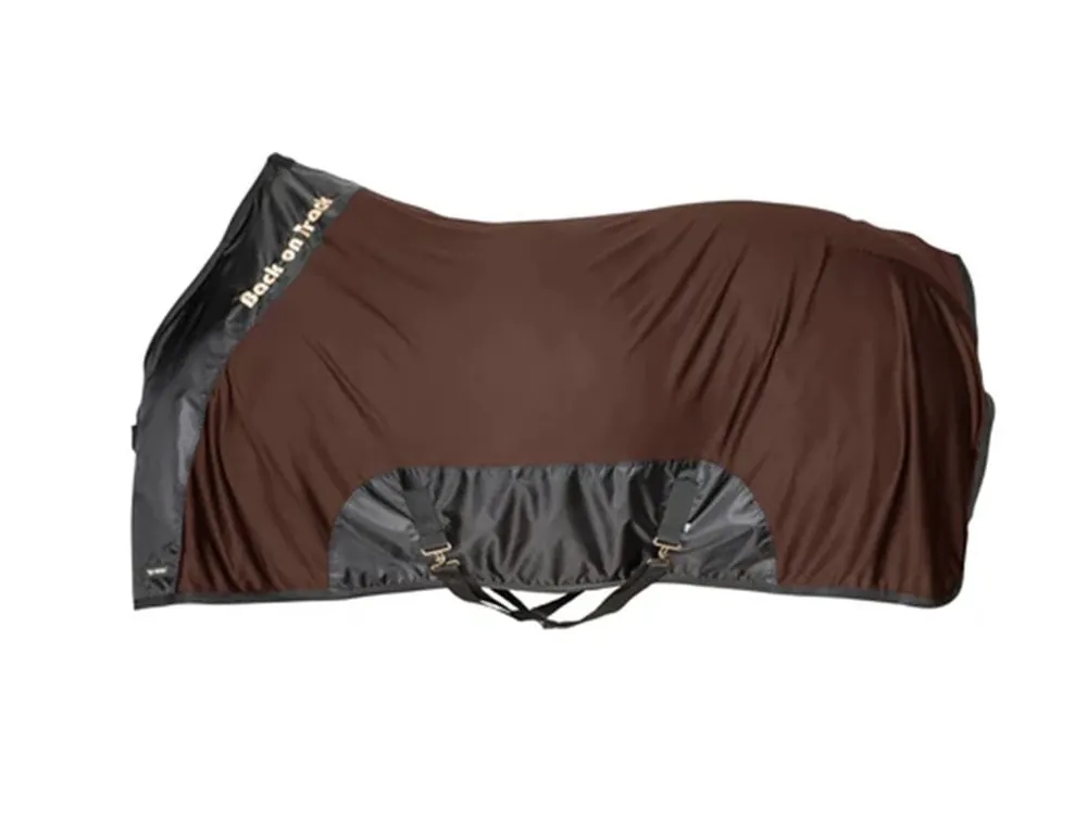 Ověřený Odpocovací deka transportní BACK ON TRACK Royal Mesh Rug Deluxe hnědá 145