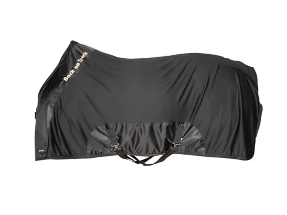 Odpocovací deka transportní BACK ON TRACK Royal Mesh Rug Deluxe černá 155 Nejlepší Volba