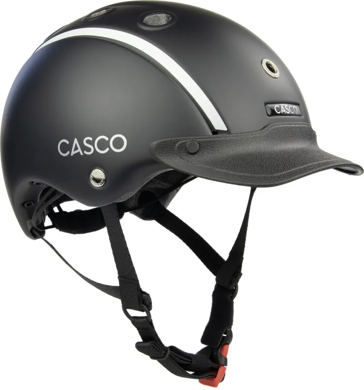 Vysoce Kvalitní Jezdecká helma CASCO Choice Essential, černá, vel. S
