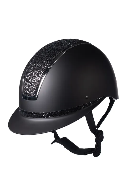 Jezdecká helma -Lady Shield Elegant- černá/stříbrná Objednat Nyní