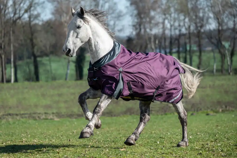 Nepromokavá výběhová deka HKM Liberty 1200D s fleecem Jen Po Omezenou Doba