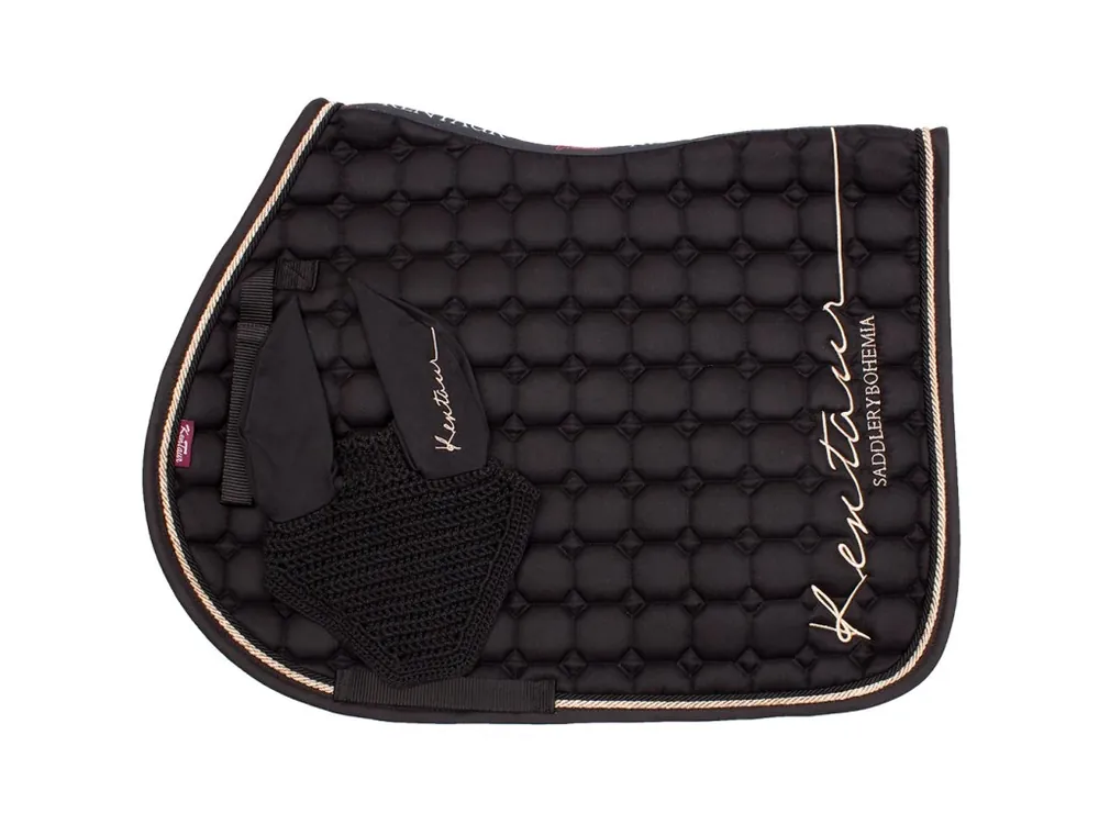 Must-Have Skoková dečka s naušníky KT Rose černá