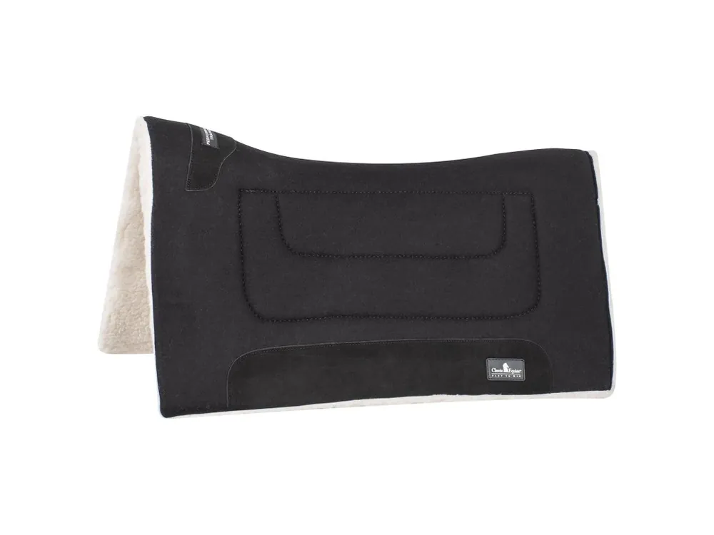 Western deka Classic Equine Performance Trainer Pad Black Ověřený