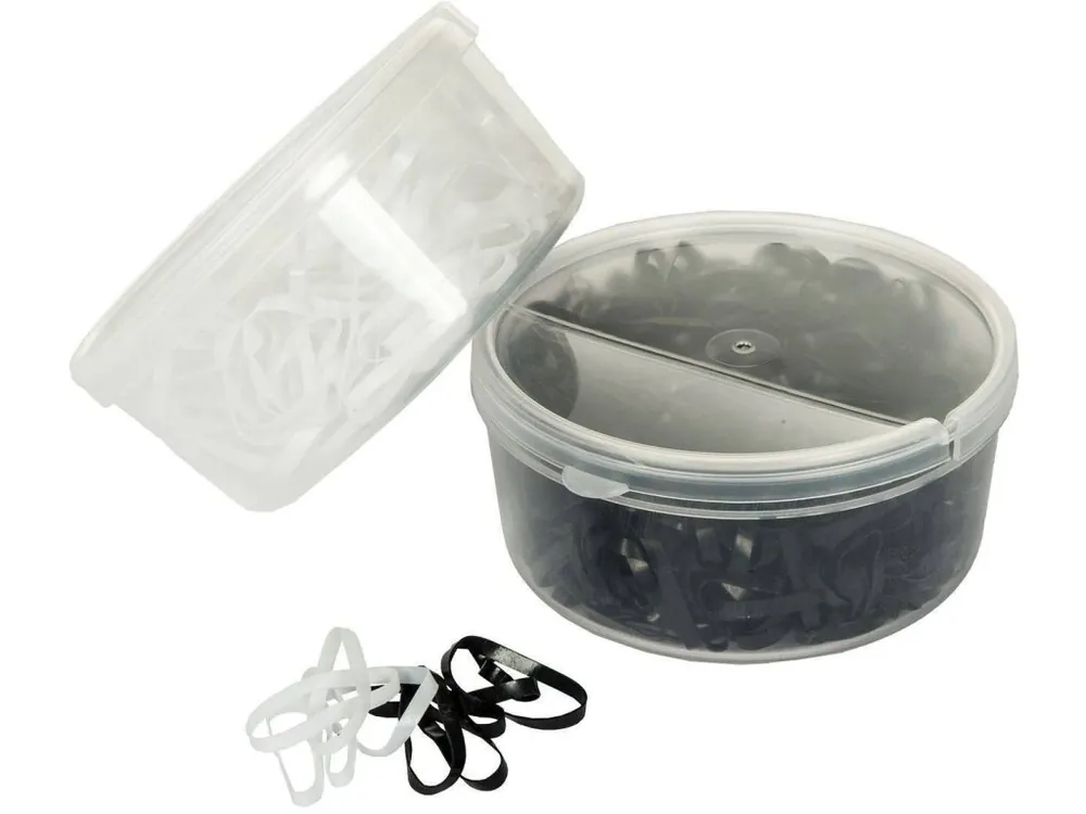 Gumičky do hřívy -Soft- 450ks black HKM Rychlé Dodání