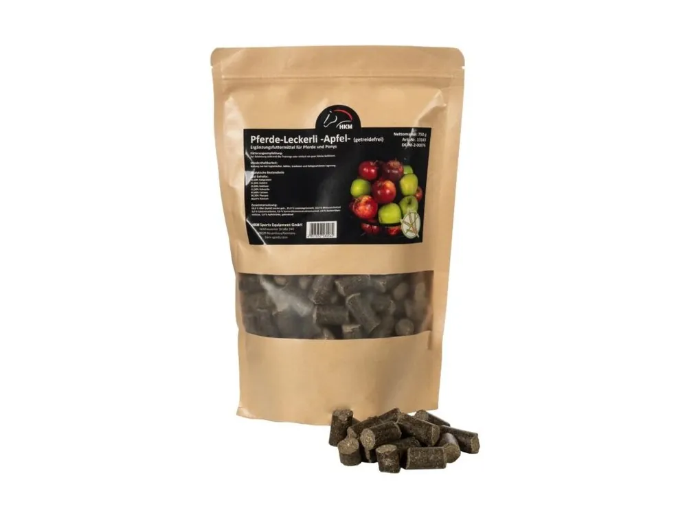Pamlsky HKM jablečné bez obilovin, 750 g Jen Po Omezenou Doba