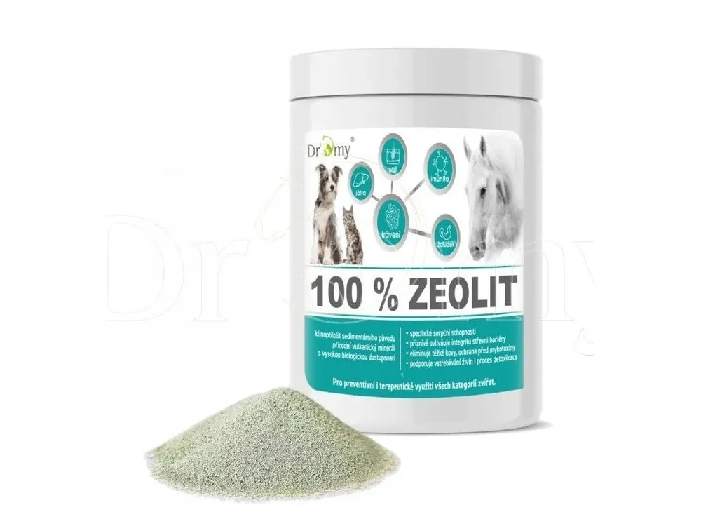 DROMY 100% Zeolit 2 kg „minerální detox a gastro ochrana – 100 % natural clinoptilolit“ Originální