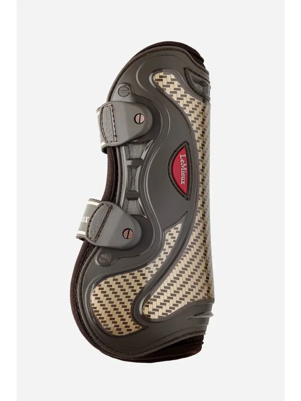 Šlachové kamaše LeMieux Exo-Flex® - Brown/Gold Novinka