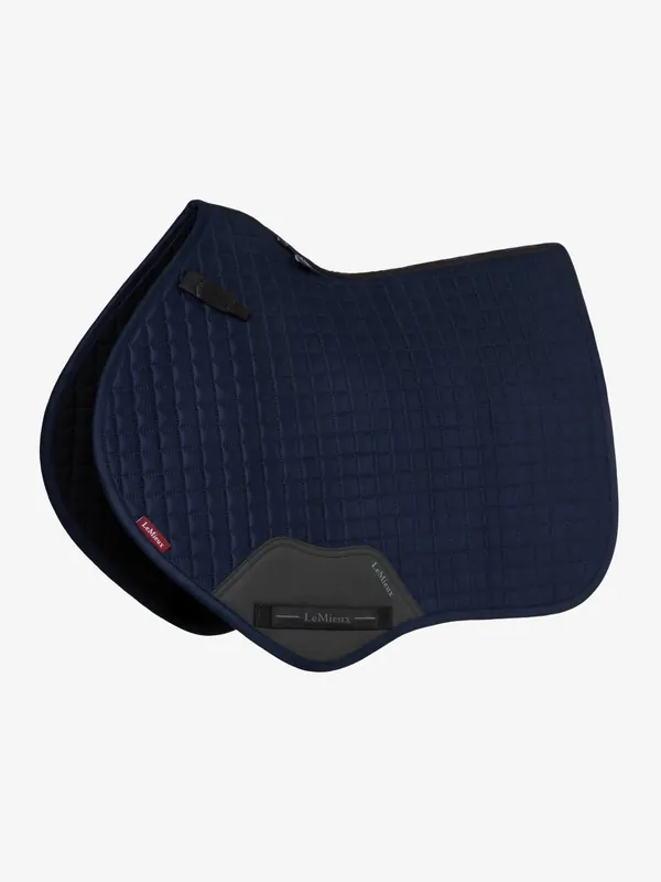 Semišová close contact podsedlová dečka LeMieux Suede – Navy Cenově Výhodný